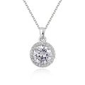 Cubic Zirconia Tennis Elegant Necklace Set