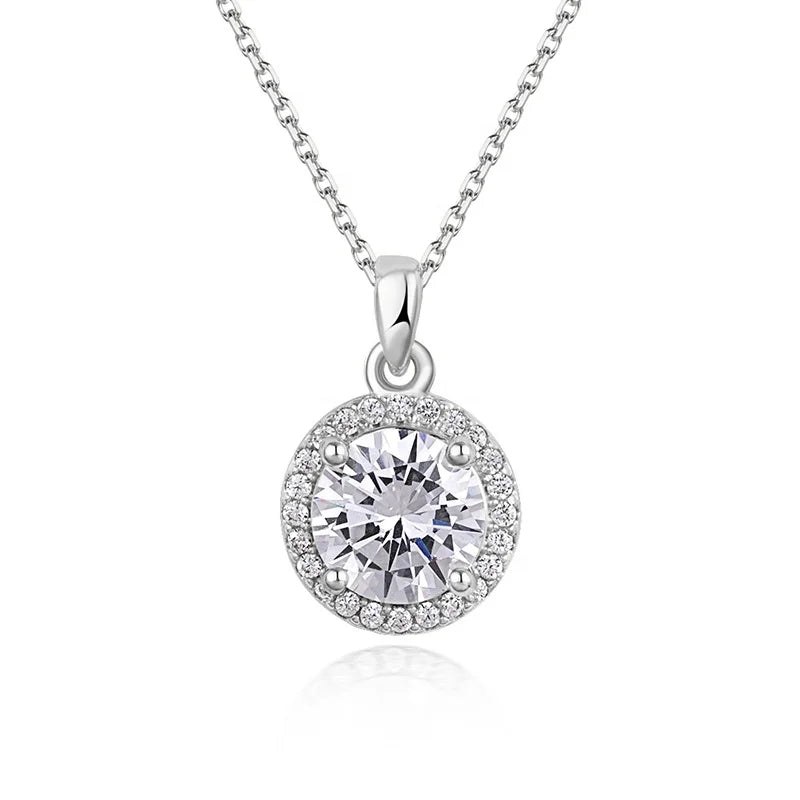 Cubic Zirconia Tennis Elegant Necklace Set