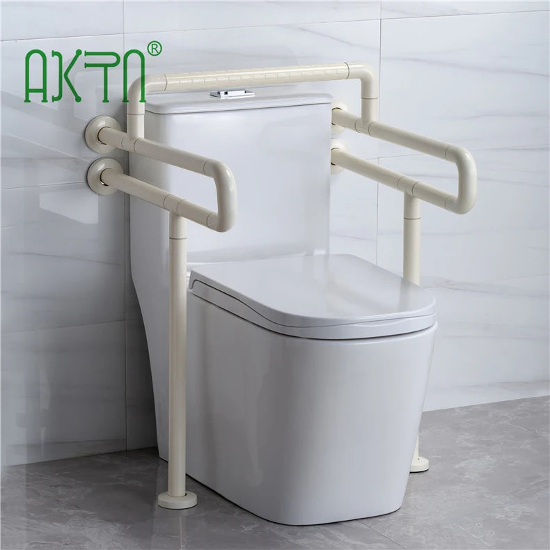 Wholesale Hospital Durable Urinal Nylon Grab Bar Rails Bathroom Disabled Grab Bar Elderly Anti Slip Plastic Urinal Grab Bar