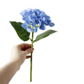 Wholesale Silk Hydrangeas Flower Single Stem Artificial Flowers Hydrangea for Wedding Arch Decor