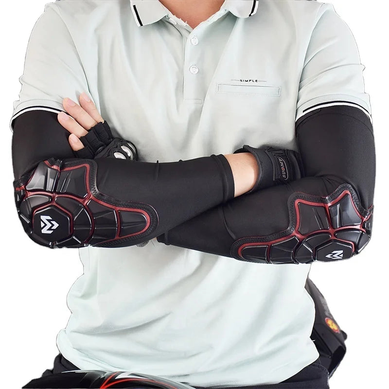 Shockproof Protection Motocross MX MTB Knee Pads Dirt Bike Off-road Motorcycle Arm Sleeve Pads Moto Kneepads Elbow Brace S-XL