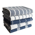 Wholesale 100% Cotton Large Tea Towels 18x28 Inches Super Absorbent Dish Cloths Quick-Dry Kitchen Towels Yarn Dyed Striped