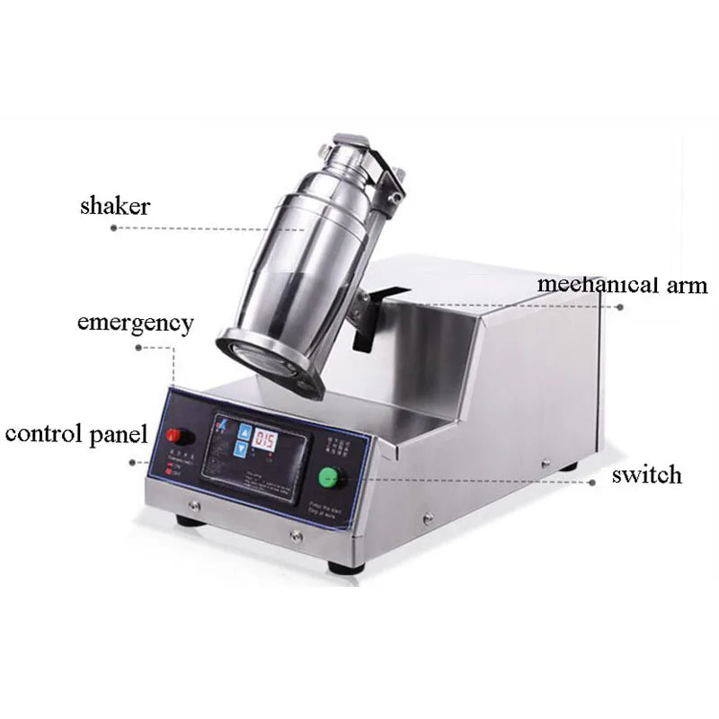 Automatic Single Arm Horizontal Bubble Tea Shaking Machine/ Milk Tea Shaker for Drinking Shop