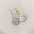 Hot Selling 925 Silver Baroque Drop Pearl Earrings Good Quality Freshwater Pearl Ear Hook