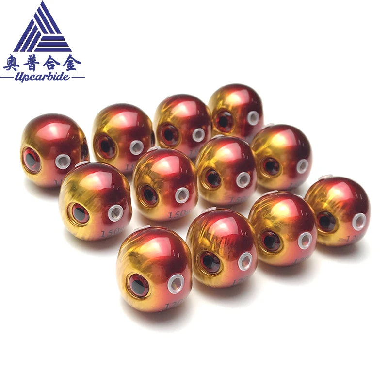 Factory Supply TAIRABA 97%Tungsten Ball Jig Head for Fishing Weight in Stock