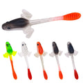 Wholesale SO176 7cm 2.5g 5pcs/bag Artificial Soft Plastic Baits Soft Fishing Lures
