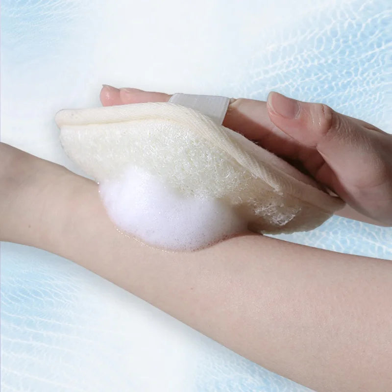 Square Shape Biodegradable Natural Bath Loofah Sponge for Body Cleansing for Hotels and Resorts