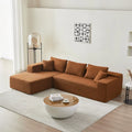 Furnistyle American Free Shipping Canape Compression Modular Sectional Sofa Set 7 Compressed L-Shape Living Room Fabric Hotels