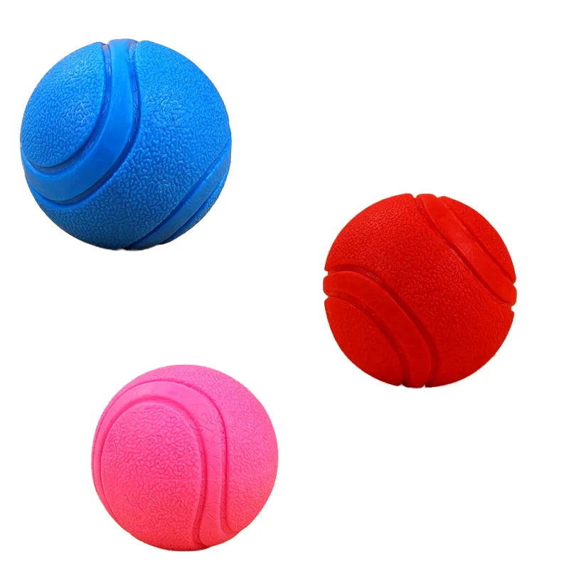 Durable Ultra Bouncing Dog Toy Balls Dog Training Ball Fetch Toy Ultra Rubber Teething Ball Dog Chew Toys