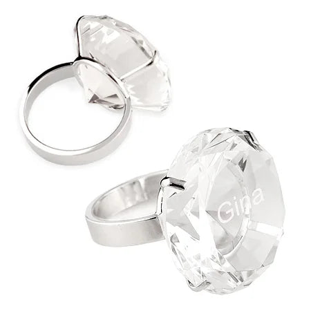 Fashion Custom Crystal Diamond Napkin Ring Wedding Gifts
