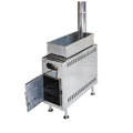 New Design Factory Price Portable Stainless Steel Wood Stove Sauna Tent Stove with Long Chimney for Outdoor Picnic Ice Fishing