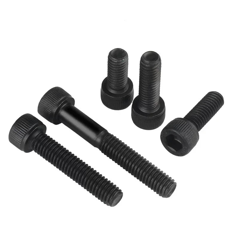 Wholesale Price High Strength Grade 8.8 10.9 12.9 Black Oxide Machine Screw Bolt M24 Allen Bolt Hex Socket Cap Head Screws 1/8