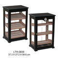 New Design Acrylic Door Cabinet Made in China Custom Display Acrylic Panel Cigar Box Humidor Cigar Cabinet