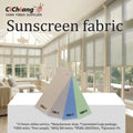 Home Textile 30% Polyester + 70% PVC Flame Retardant Window  Blackout Roller Blinds Curtain Fabric 1084 Sunscreen Woven Fabric