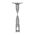 2.0mm 316 Stainless Steel Wire Rope with Disc Cable Gripper and Cable Holder