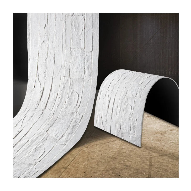 MCM Modern Soft Ceramic Travertine Tiles Flexible Artificial Stone Cladding for Outdoor Exterior and External Walls Use