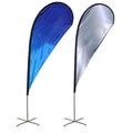 Event Beach Wind Flag Banner Teardrop Banner Flag With Spike or Cross Stand