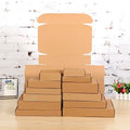 Kraft Paper Corrugated  Custom Box Brown Corrugated  Paper Craft Pizza Pack  Box