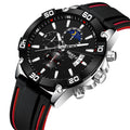 NIBOSI 2502 Wholesale Minimalist Waterproof Stainless Steel Luxury case Leather Watch Band Quartz Men Watch