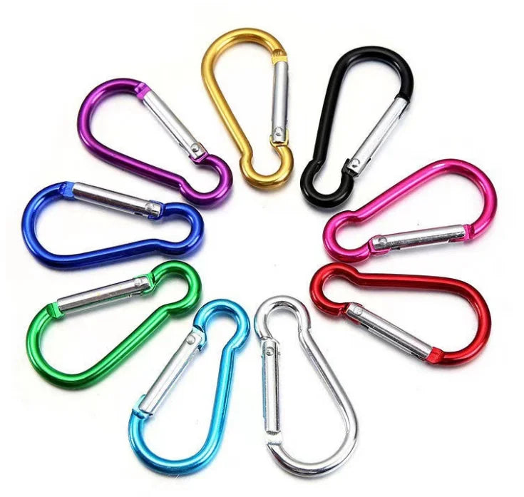 M4 M5 M6 M7 Cheap Aluminum Key Chain Spring Snap Hook Carabiner