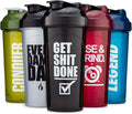 Eco Friendly Products 2024 Outdoor 700ml Plastic Protein Shaker Water Bottle With Mixing Ball