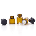 1ml 2ml 3ml Mini Amber / Clear/blue Glass Vials Essential Oil Small Sample Bottle