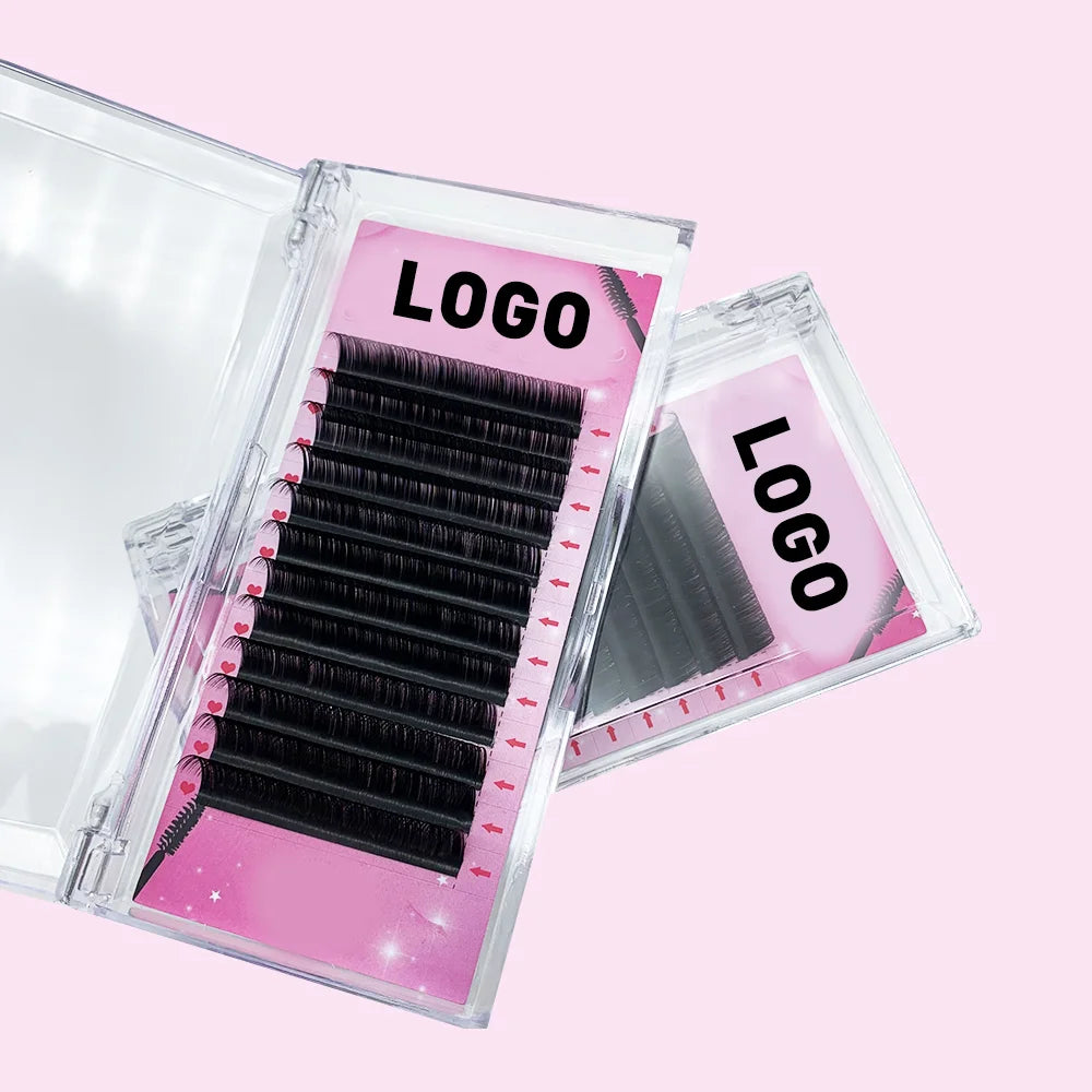 Cashmere Lash Extensions Korean Volume Lash Extensions Cashmere .02 Cashmere Flat Eyelash Extensions