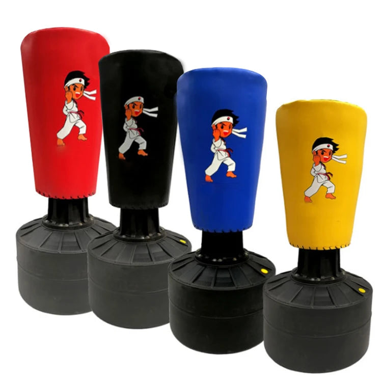 TJ TIGER Free Standing Heavy Kick Boxing Punching Sand Bag with Water Filling Made of PU 100-200CM