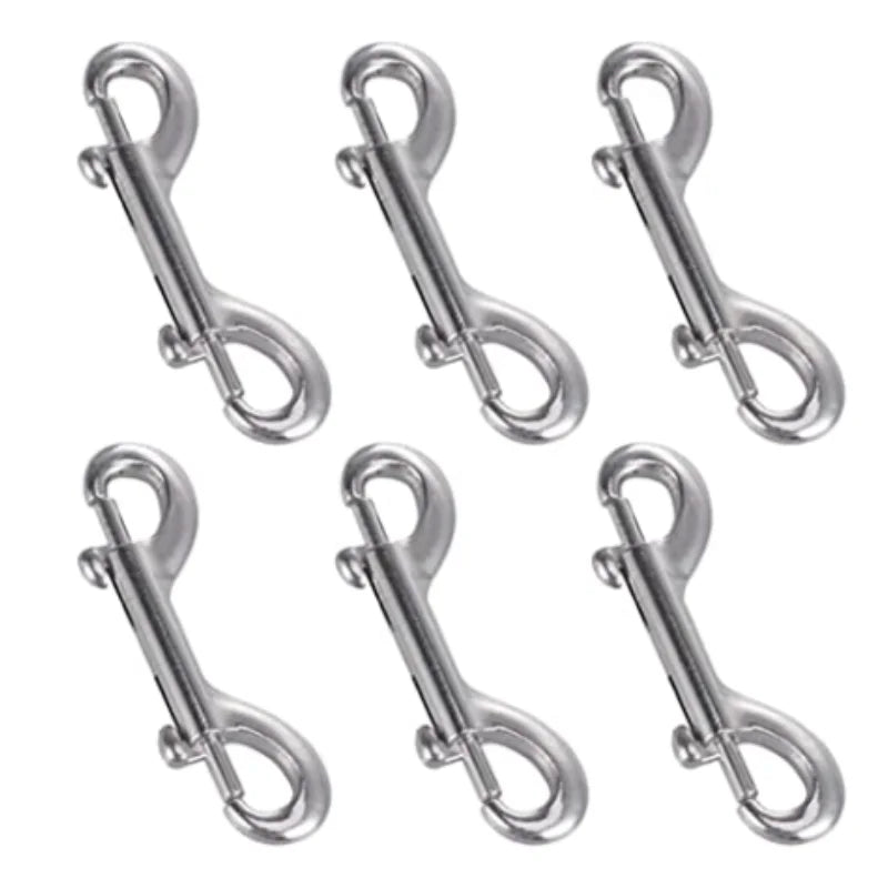 Stainless Steel Double End Heavy Duty Trigger Snaps for Water Bucket/Dog Leash/Pet Hammock and MoreDouble Ended Bolt Snap Hooks