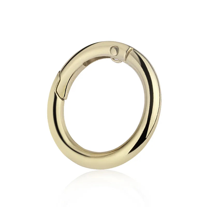 Hot Sale Stainless Steel Open Ring Accessory Spring Rings for Bags Wholesale Hardware Accessories with Buckle