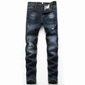 Retro Classic Style Jeans Pants Denim Tapered Mens Jeans Stretch Men Trousers Jeans