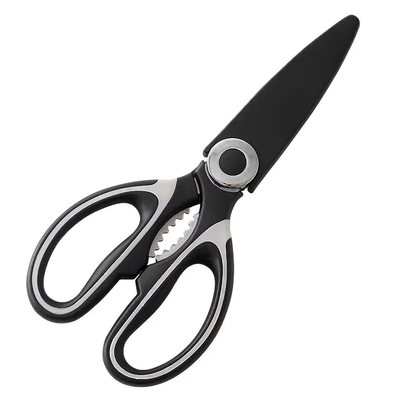 New Kitchen Fish Scissors with Stainless Steel Blade Various Colors Good Price for Cutting Chicken