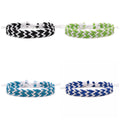 Wholesale Cheap Fashion Boho Jewelry Colorful Weave Braided Macrame Friendship Bracelet for Couples