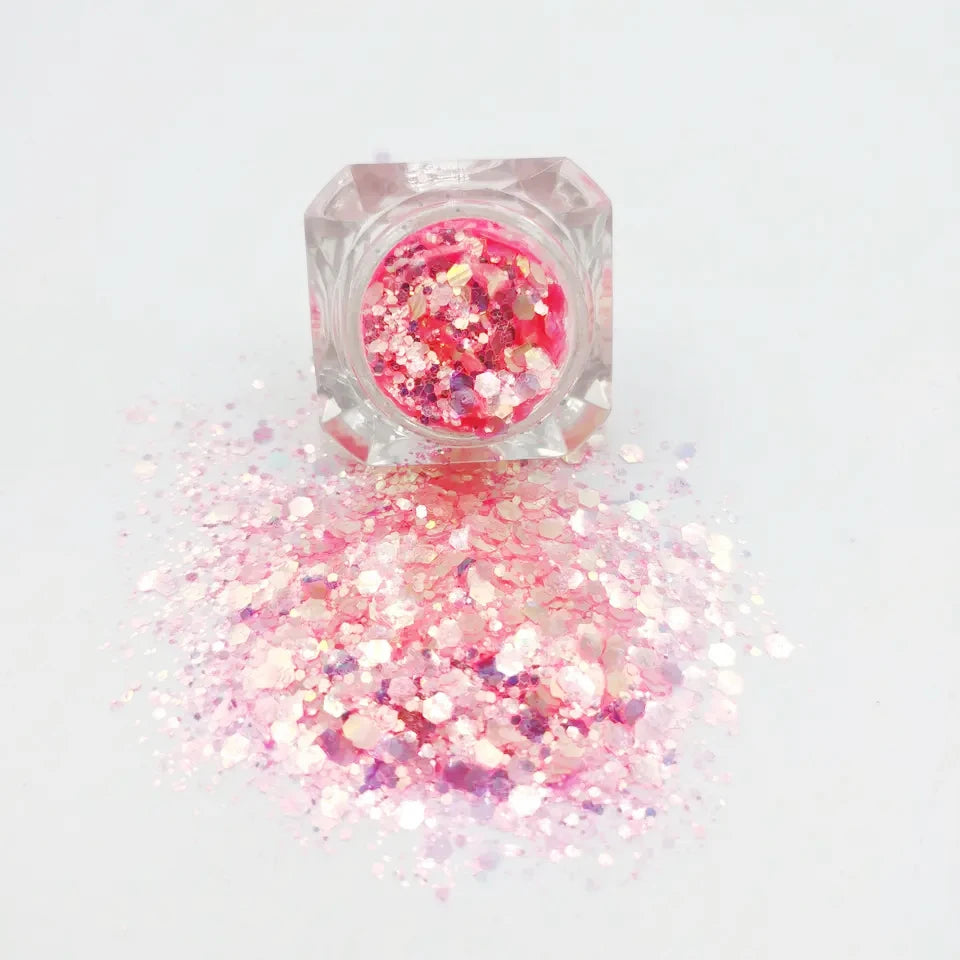 Xucai High Flash Red Eco-Friendly Glitter Sequins Fine Bio Crafts Festivals Tumbler Wholesale Bulk Promotional Party Supplies