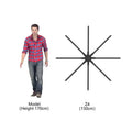 High Quality 3d Holographic Fan 8 Blades 150 Cm Large Hologram Projector 3d LED Holographic Display Fan With APP Bluetooth
