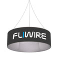 Circle Round Aluminum Frame Tension Fabric Trade Show Hanging Banner Stand