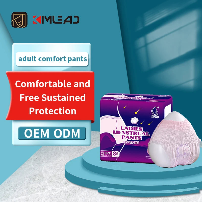 Reasonable Price Adult Girl Diapers Sanitary Panties Modern Technology Women's Sanitary Napkin Pants