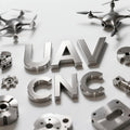 Custom Drones Accessories Made CNC Machining Set/Machined Aluminum/Steel/Brass Parts OEM & ODM Cnc Machining Parts Service