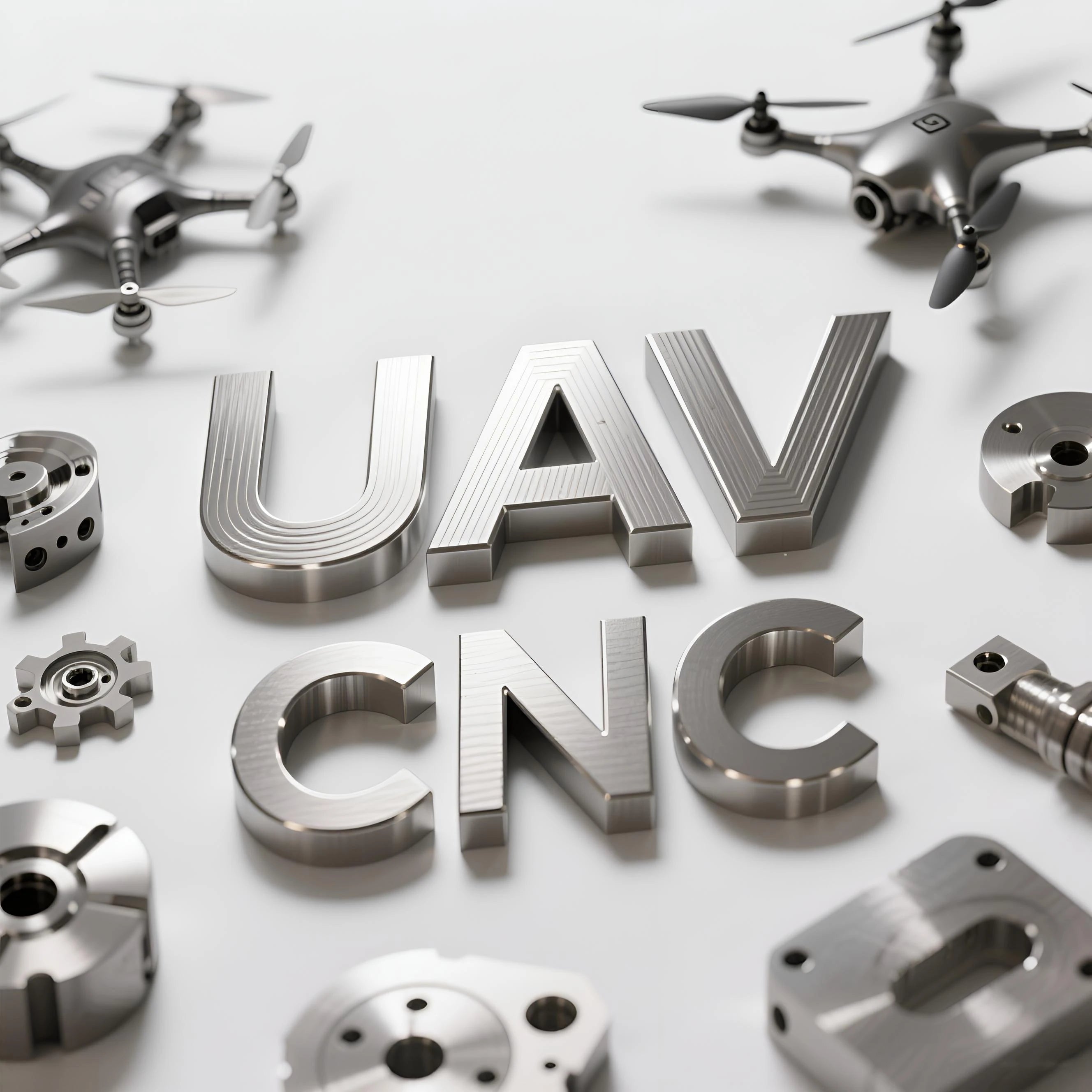 Custom Drones Accessories Made CNC Machining Set/Machined Aluminum/Steel/Brass Parts OEM & ODM Cnc Machining Parts Service