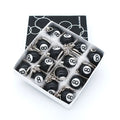 Billiards Pool Ball Key Chain 25MM Size Black No.8 Ball Style Key Ring for Sale