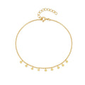 Wholesale 925 Silver Bracelets Women 18K Gold Plated 925 Sterling Silver Chain Bracelets Jewelry for Women