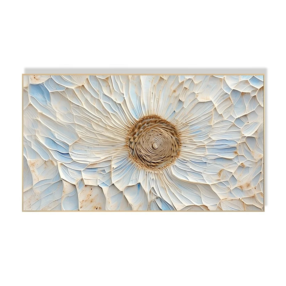 Wall Modern Painting Handmade Abstract Flower Artwork 3d Wall Painting for Living Room