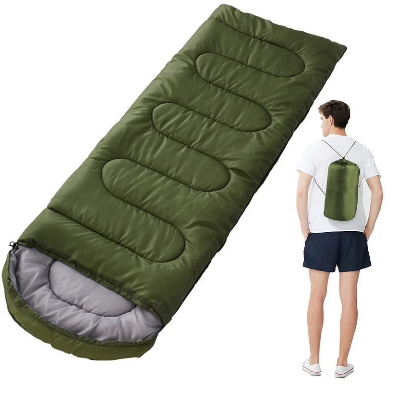 Woqi Warm Weather with Compression Sack Sleeping Bag