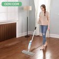 Best Selling Microfiber 350ML Liquid Storage Mop Water Spray Telescopic Aluminum Handle 90%-100% Dehydration Rate for Household
