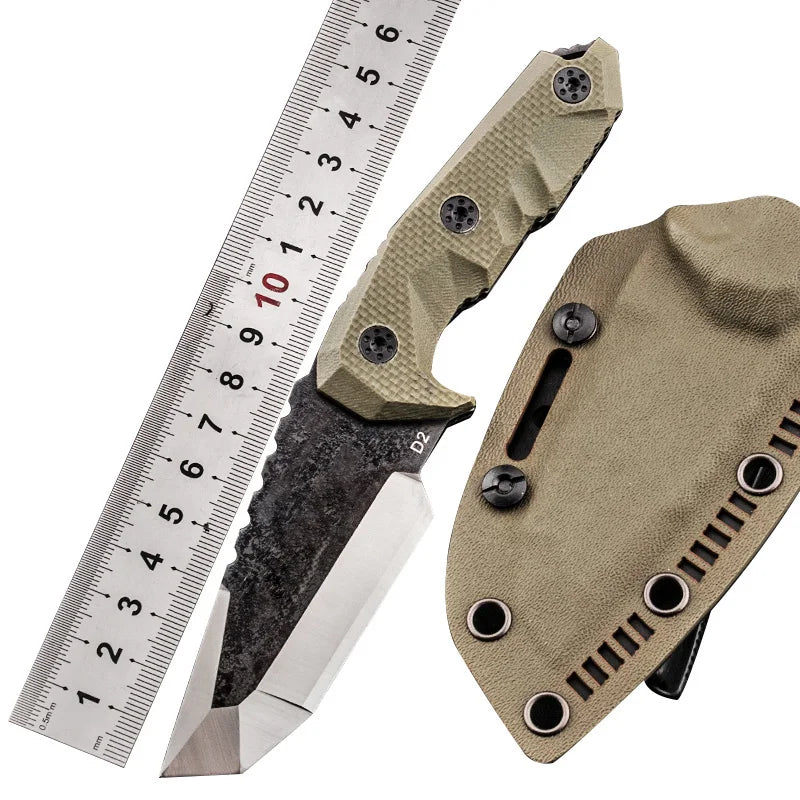 CM OUTDOORS Mini Mercenaries Hunting Survival Tactics Straight Knife Fixed Blade Knife Gift High Shape Knives