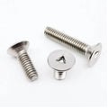 Customized Stainless Steel Metric Flat Countersunk Head Security Screws and Bolts