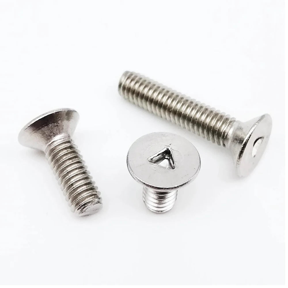 Customized Stainless Steel Metric Flat Countersunk Head Security Screws and Bolts