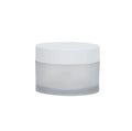 High Grade 50g Transparent Plastic Pet Jar 50ml White Cream Cosmetic Container for Skin Care Loose Powder Bottle