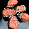 Wholesale Gemstone Red Jasper Minerals Raw Stone Healing Crystal Red Jasper Rough Stone Raw Meditation Pendant for Sale