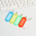 Color PP Plastic Key Chain Classification Number Tag Luggage Label Hotel Number Tag